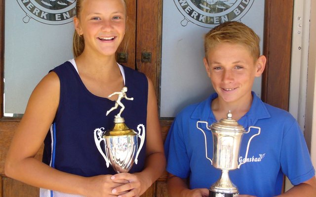 Die Victrix en Victor Ludorum vir die dag was Caitlyn Otto o/13 en Adrian Hage o/13